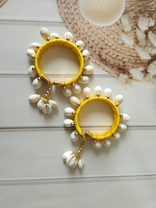 Navratri Special Premium Shell Bangles – All Colors Available