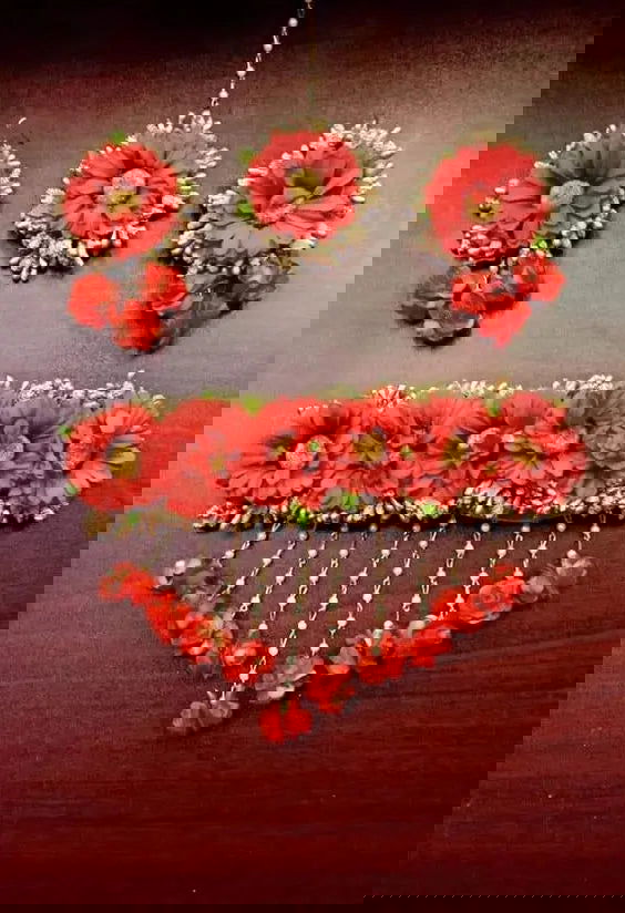 Beautiful Sunflower Jewellery Set for Every Function - Saubhagyavati.in