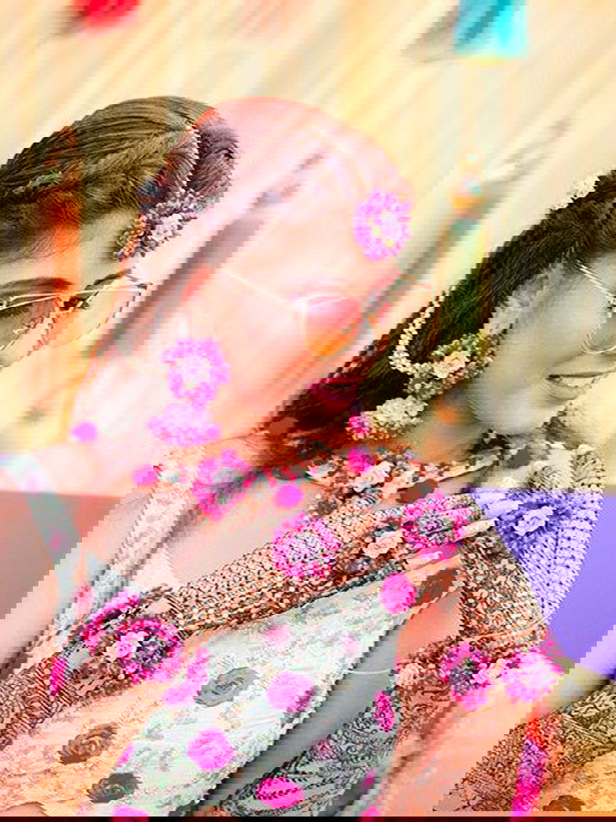 Mehndi Flower Jewellery Wedding Wedding Mehndi Jewellery Online