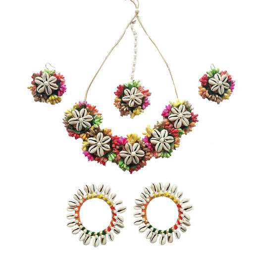 Shell Jewellery For Beautiful Bride