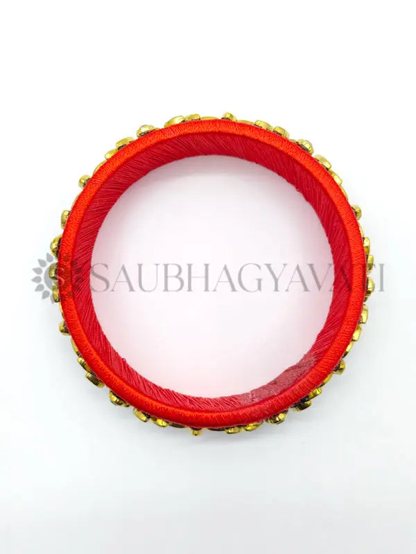 Silk Thread Bangles Latest Design 2024