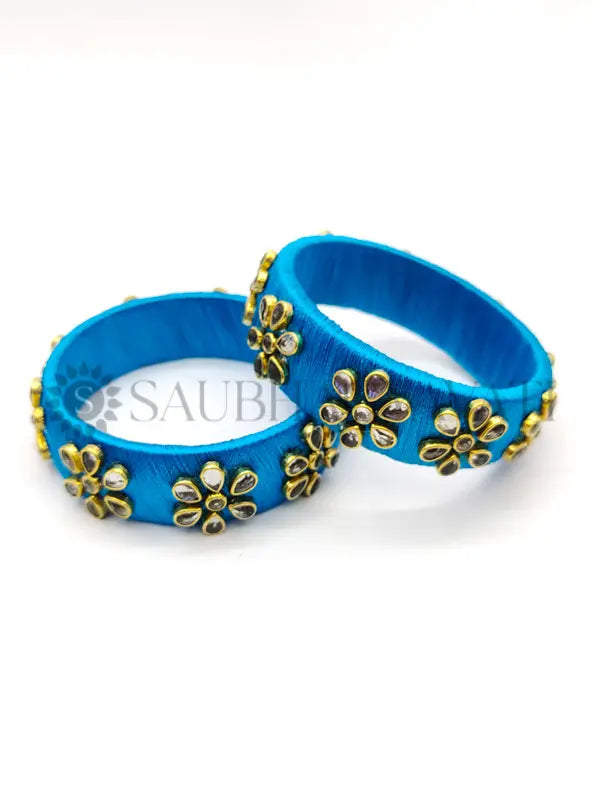 Silk Thread Bangles Latest Design 2024