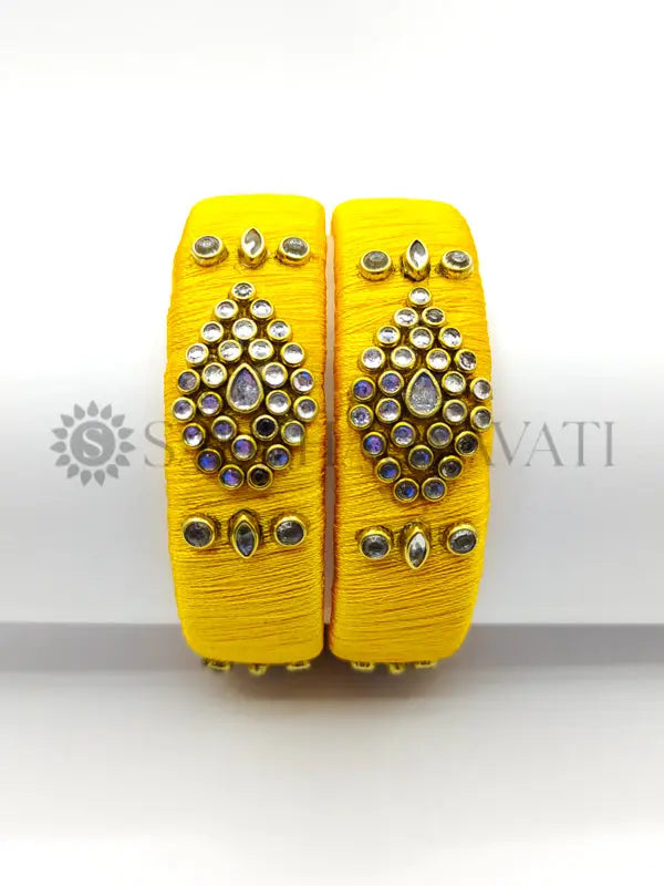 Silk Thread Bangles Latest Design 2024