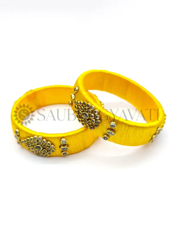 Silk Thread Bangles Latest Design 2024