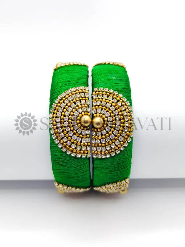 Silk Thread Bangles Latest Design 2024