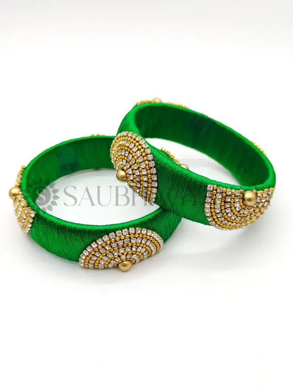 Silk Thread Bangles Latest Design 2024