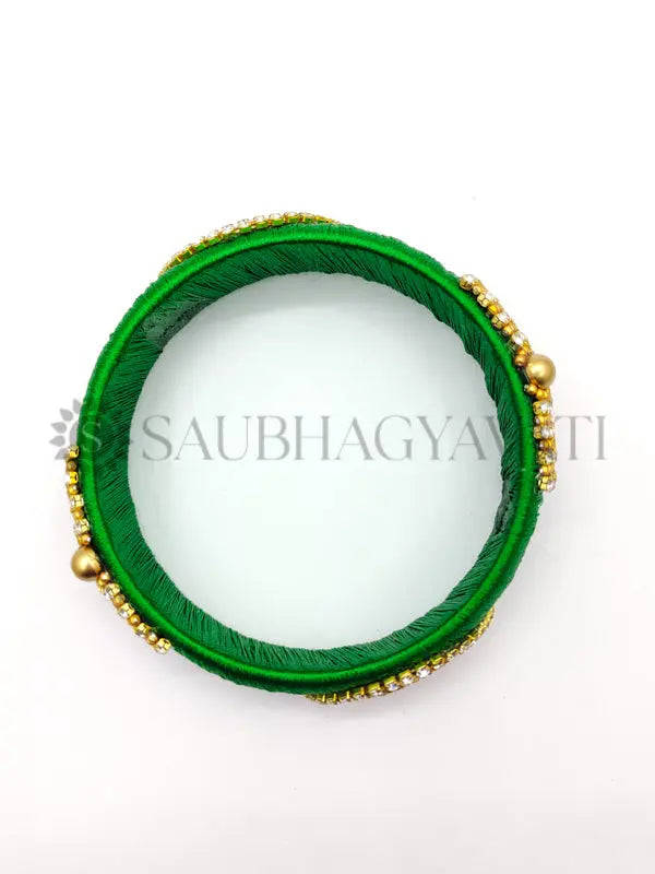 Silk Thread Bangles Latest Design 2024