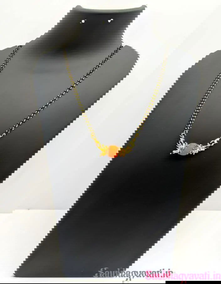 12 Changeable Navratri Mangalsutra in Silk Thread - Saubhagyavati.in