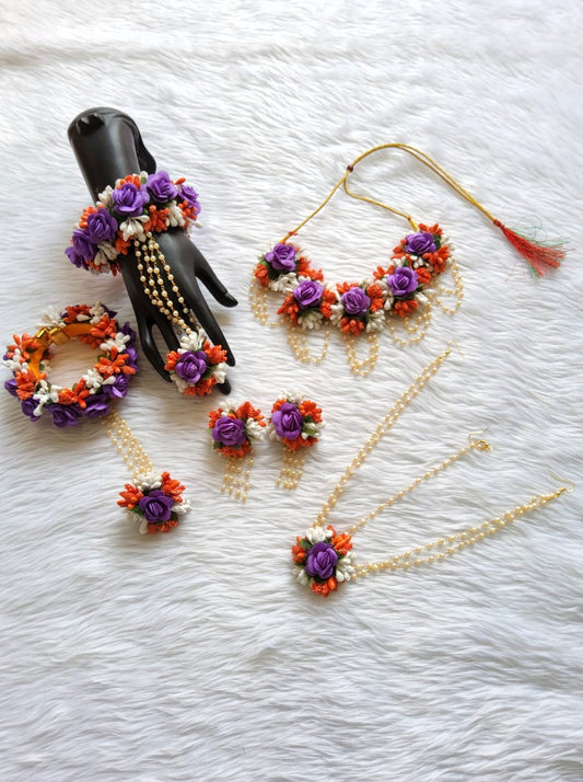 Flower Jewelry for Haldi: Stunning Floral Jewellery - Saubhagyavati.in