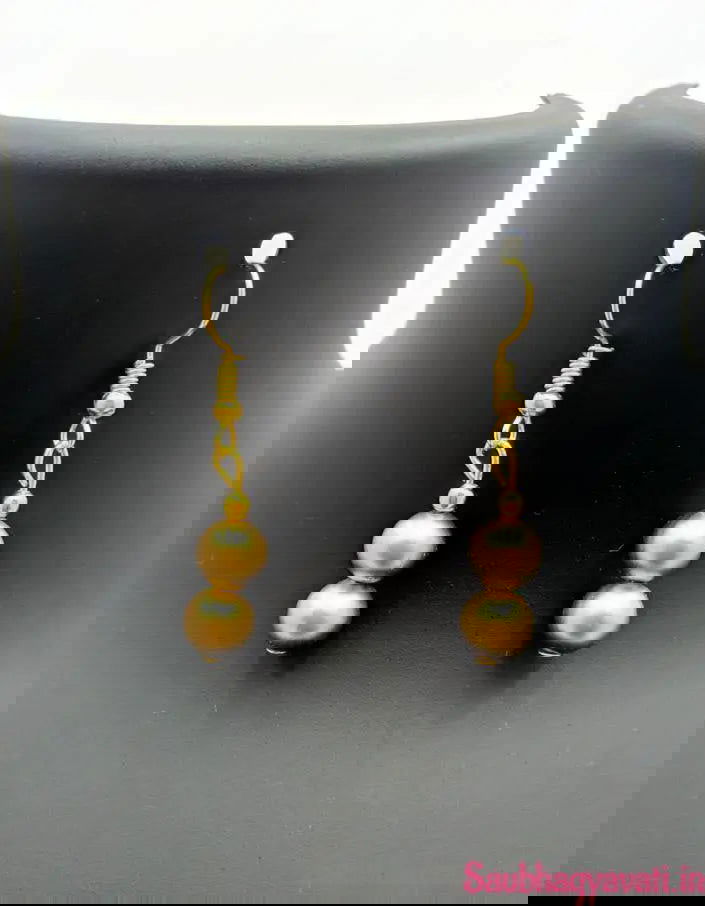 Golden Beads Fancy Mangalsutra - Saubhagyavati.in