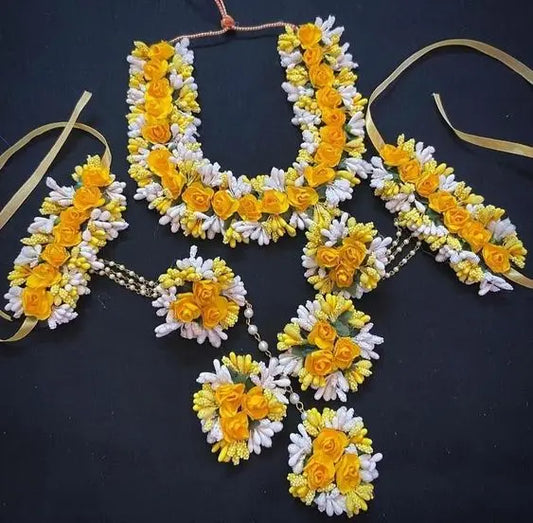 Haldi Jewellery For Bride Saubhagyavati.in