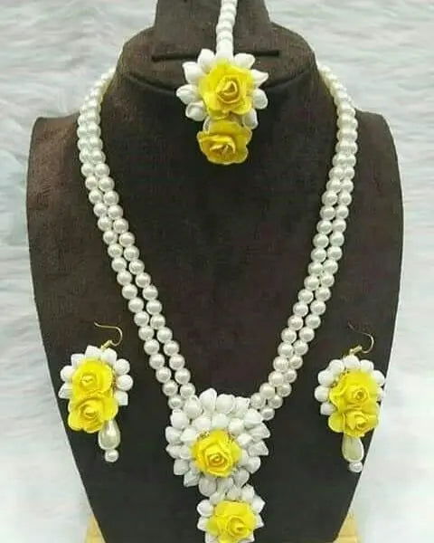 Haldi Jewellery Set - Saubhagyavati.in