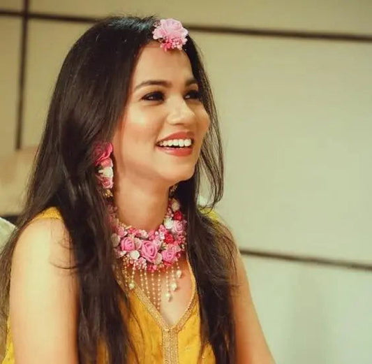 Haldi and baby shower Jewellery set - Saubhagyavati.in