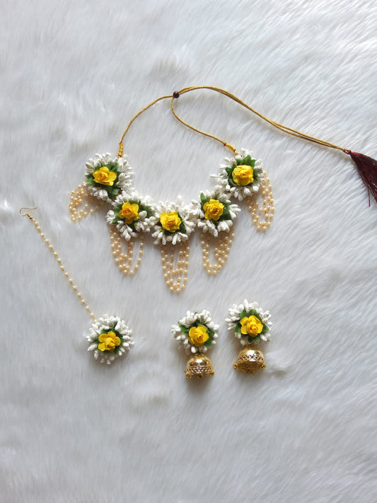 White and Yellow Flower Jewelry for Every Celebration's