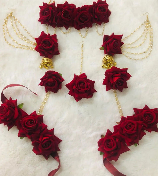 Nikah jewellery and Rose Floral Jewellery - Saubhagyavati.in