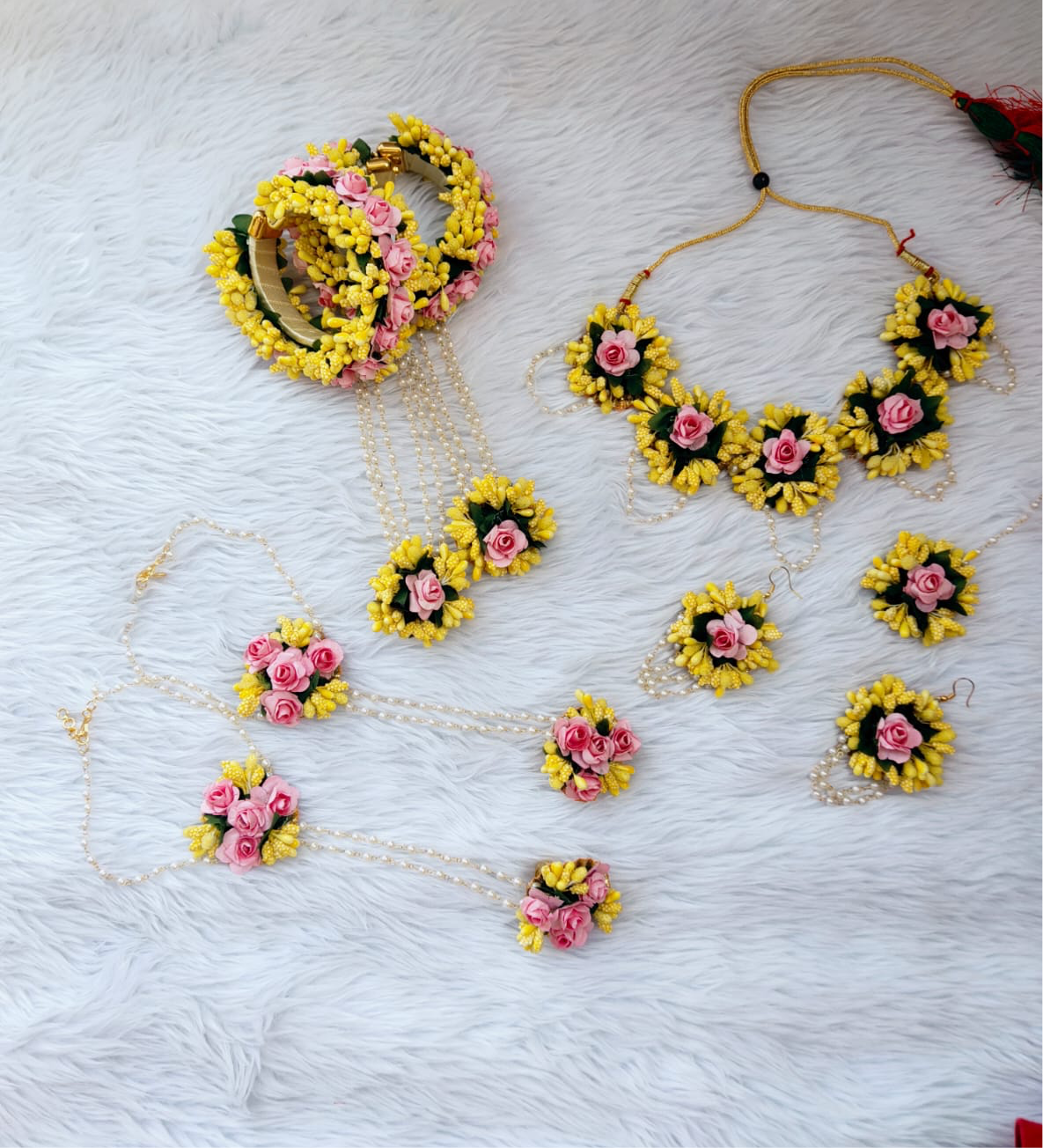 Perfect Jewellery for haldi ceremony - Saubhagyavati.in