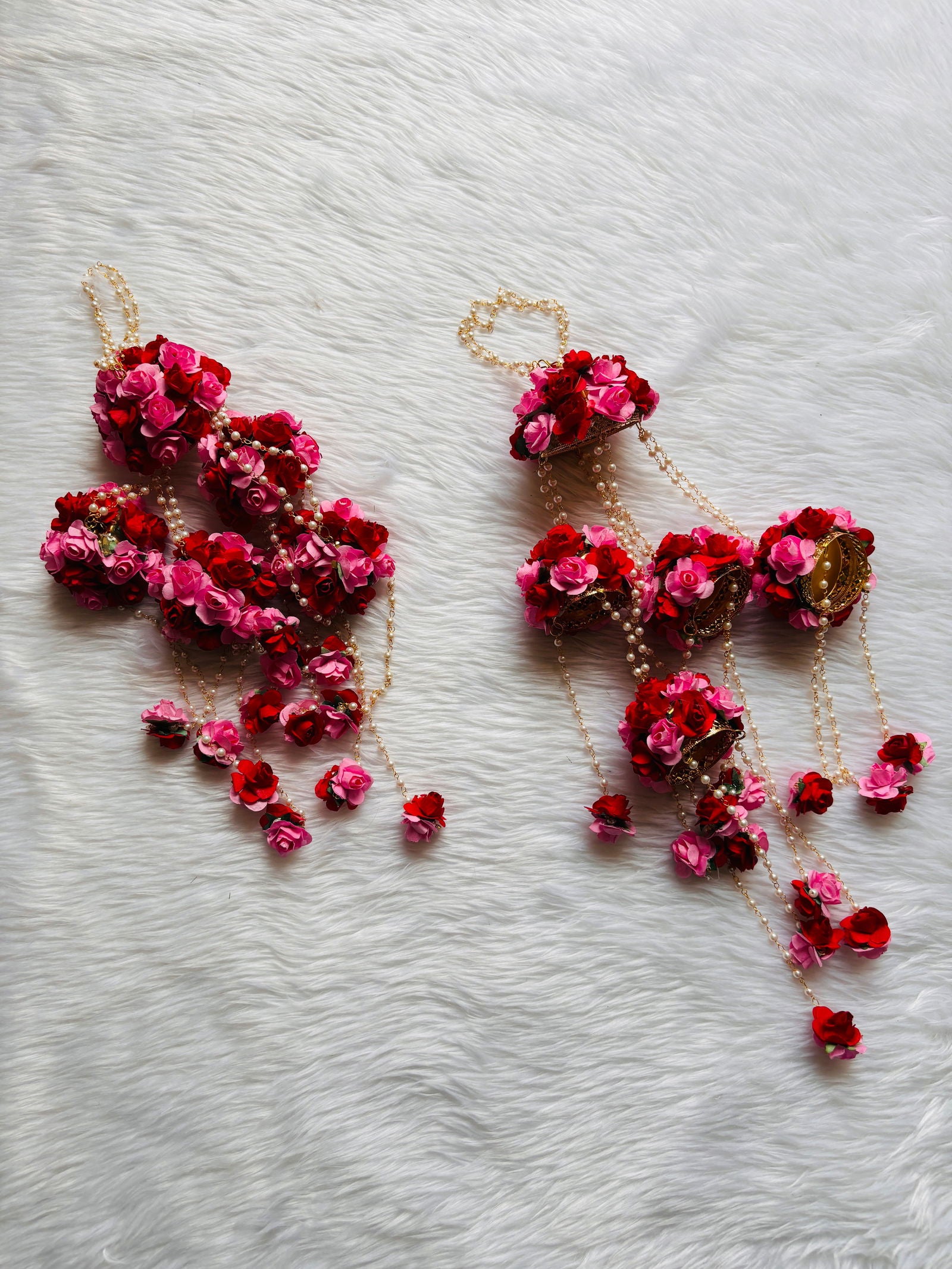 Pink or red kaleera for wedding - Saubhagyavati.in