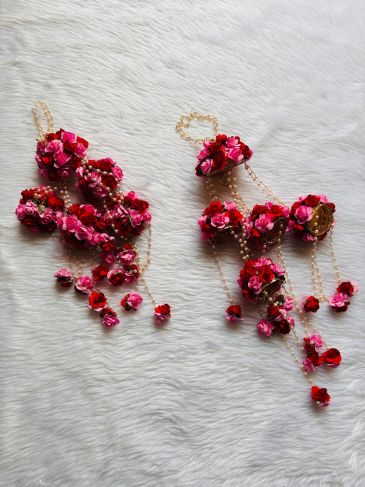Pink or red kaleera for wedding - Saubhagyavati.in
