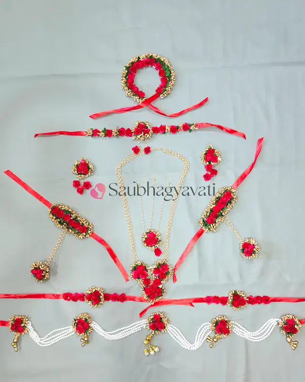 Red Flower Jeweller - Haldi & Baby Shower Jewellery Saubhagyavati.in