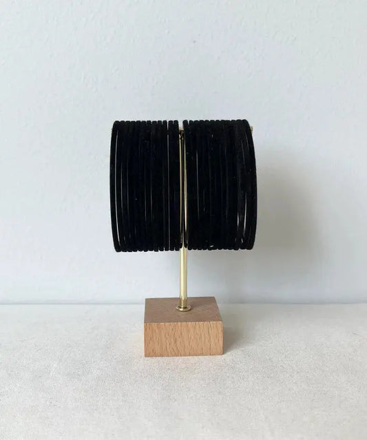 Shop the Best Velvet Bangles - Stunning Bangles for Any Occasion! Pack of 24 Bangles