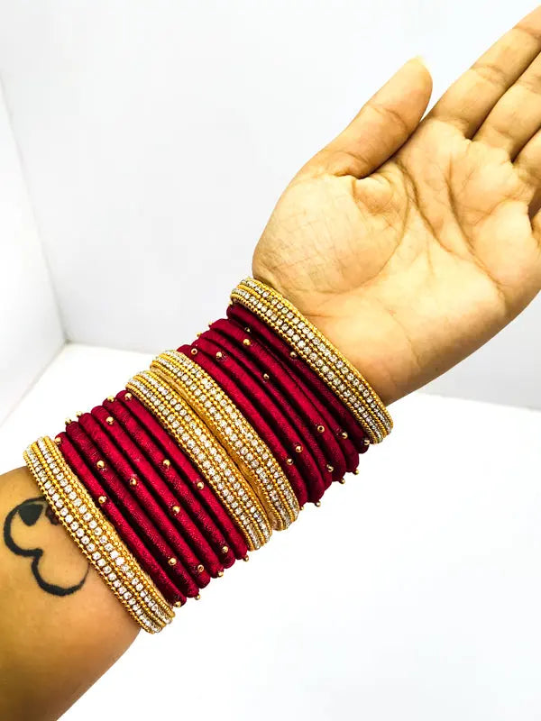 Silk deals bangles set