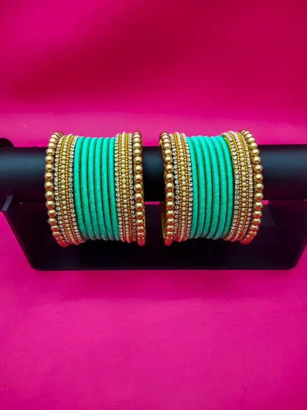 Buy Yellow designer Silk thread Bangles with plait work Online! – Khushi  Handicrafts