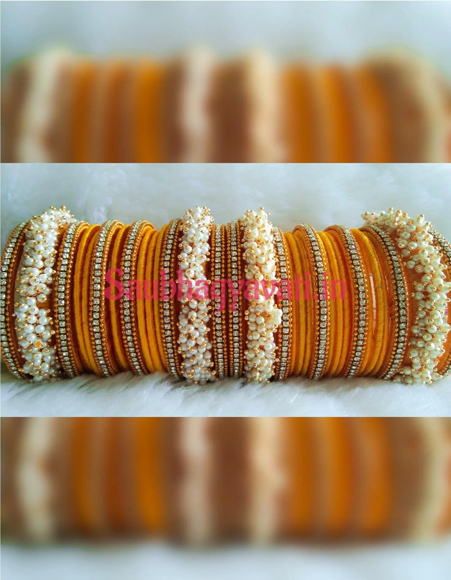 Silk thread hot sale chura bangles