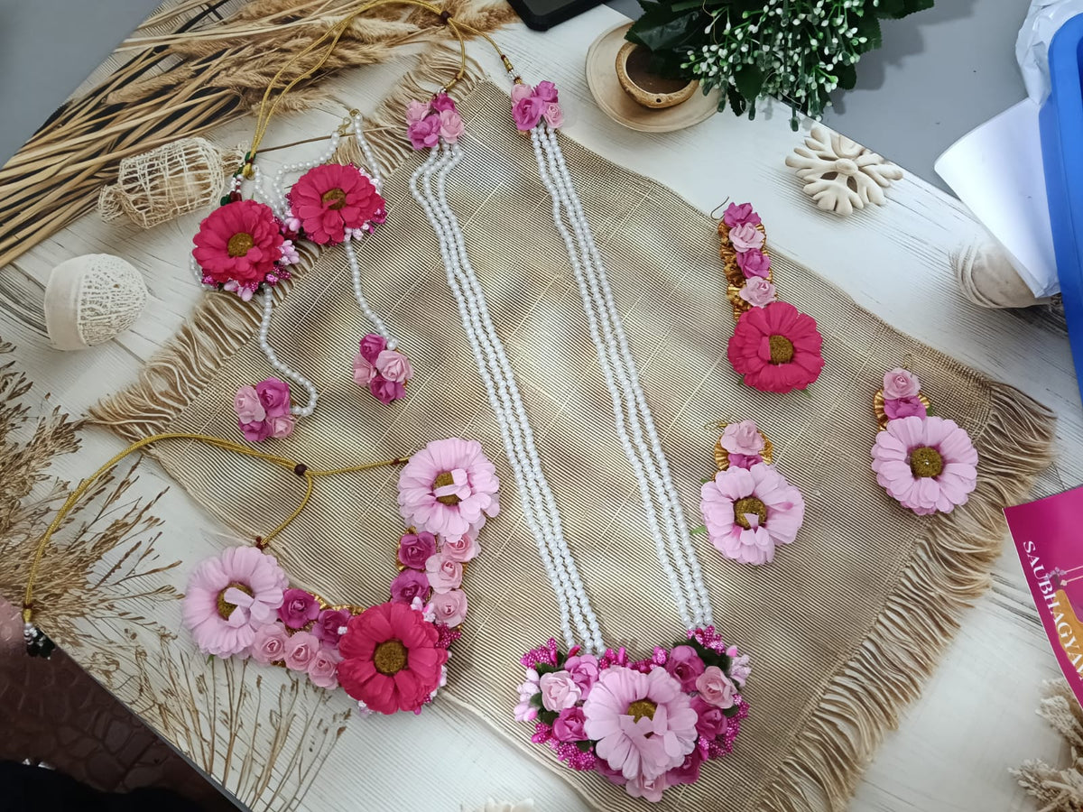 Buy Beautiful Sun Flower 🌻 Jewellery for Haldi and Weddings