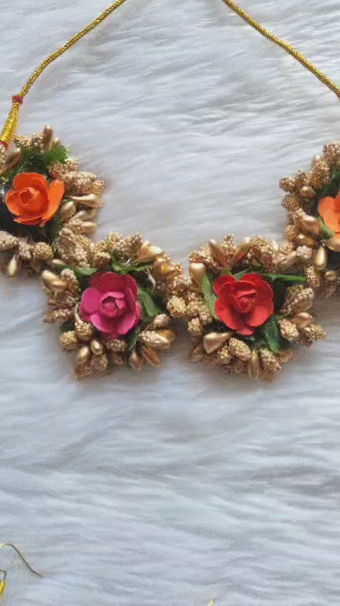 Floral Elegance: Artificial Flower Jewelry for Baby Shower Bliss